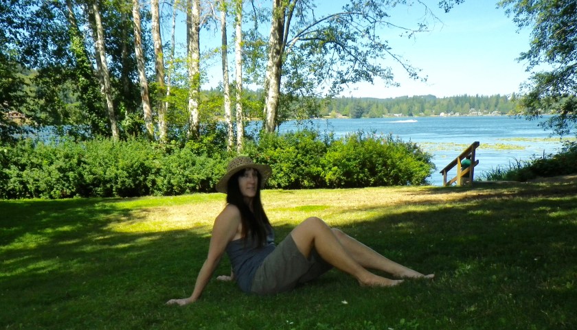 Steph at Kitsap Lake